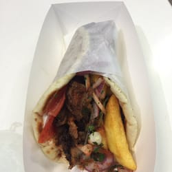 Ella Gyros + Souvlaki Bar - Lamb gyros! $10.80 tastes awesome!