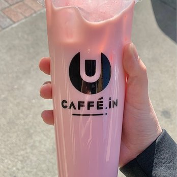 CAFFE:iN - Strawberry Milk Tea - Coffee & Tea Near Me - Union City, California CAFFE:iN - Strawberry Milk Tea - Coffee & Tea Near Me - Union City, California