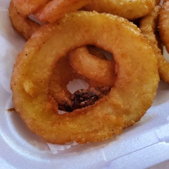 East Side Pizzeria - onion rings in a styrofoam container - Pizza Near Me - Saint Paul, Minnesota East Side Pizzeria - onion rings in a styrofoam container - Pizza Near Me - Saint Paul, Minnesota