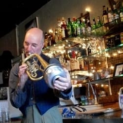 Communist's Daughter - Michael Louis playing his trumpet.