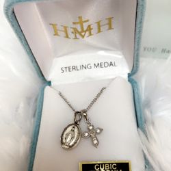 Little Cottage Of Faith - Cubic Zirconia Cross