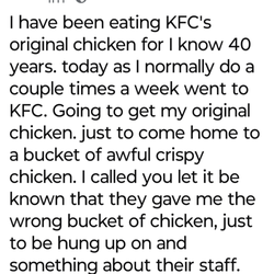 KFC - Just asking how much KFC in Little Rock on West Markham are NOT the best place for good service.