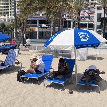 Boucher Brothers - Our neighbors next to us on the Beach - Beaches Near Me - Miami Beach, Florida