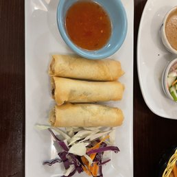 Spring rolls with minced pork Spring rolls with minced pork
