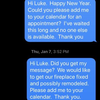 Exceptional Fire - Blowing me off #3 - Fireplace Services Near Me - Laguna Hills, California
