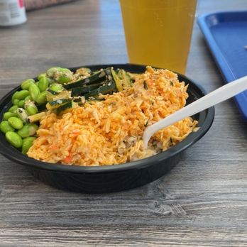 Poki Bowl - Spicy California bowl and Mango Cart beer - Poke Near Me - Henderson, Nevada Poki Bowl - Spicy California bowl and Mango Cart beer - Poke Near Me - Henderson, Nevada