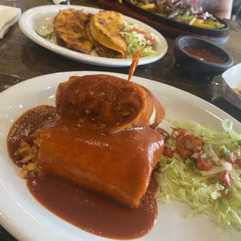 Compadres Grill and Bar - Al Pastor Burrito wet style - Bars Near Me - Galt, California