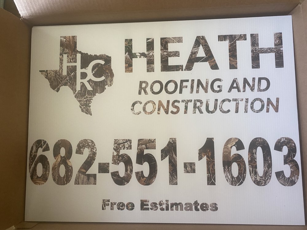 Slide of Heath Roofing and construction