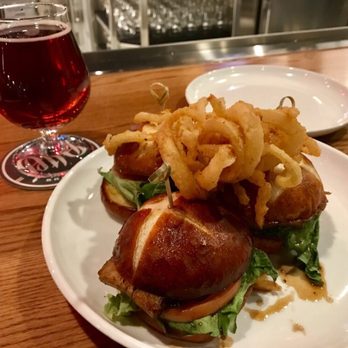 Alter Brewing + Kitchen - Braised pork belly sliders - Brewpubs Near Me - Saint Charles, Illinois Alter Brewing + Kitchen - Braised pork belly sliders - Brewpubs Near Me - Saint Charles, Illinois