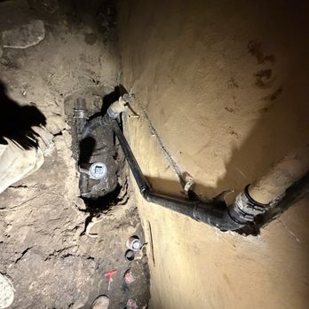 C Williams Plumbing - Problem area where soil had been eroding - Plumbing Near Me