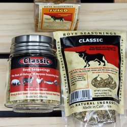 Roys Seasonings - Trio Gift Sets - 1 glass shaker, 1 refill pack, and one surprise sample pack
