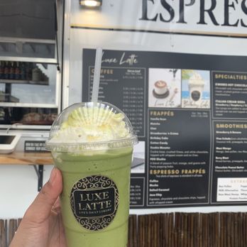 Luxe Latte - Matcha Frap - Coffee & Tea Near Me - Wailuku, Hawaii
