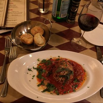 DiGiorgio's Cafe Largo - Four cheese stuffed meatball - heaven and marinara mixed! - Italian Near Me - Key Largo, Florida DiGiorgio's Cafe Largo - Four cheese stuffed meatball - heaven and marinara mixed! - Italian Near Me - Key Largo, Florida