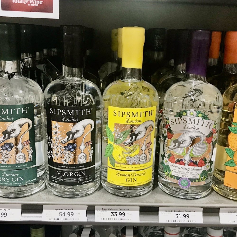Total Wine & More - Different flavored gins - Beer, Wine & Spirits Near Me - Rancho Cucamonga, California