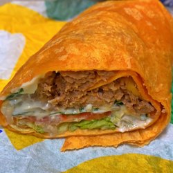 Steak and Cheese signature wrap.