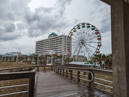 Carolina Beach Boardwalk by null