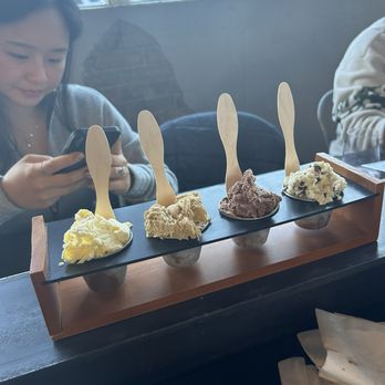 Pizzicletta - Gelato flight - Pizza Near Me - Flagstaff, Arizona Pizzicletta - Gelato flight - Pizza Near Me - Flagstaff, Arizona