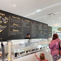 Clementine's Naughty & Nice Ice Cream - Menu