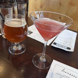 Clown shoes space cake.  Double ipa and lavender martini
