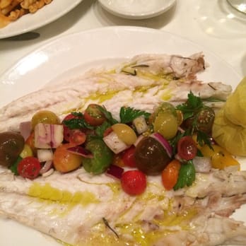 Becco - Branzino after they filet it for me - Italian Near Me - New York, New York Becco - Branzino after they filet it for me - Italian Near Me - New York, New York
