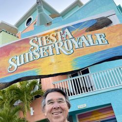 Siesta Sunset Royale - This is the owner Paul.