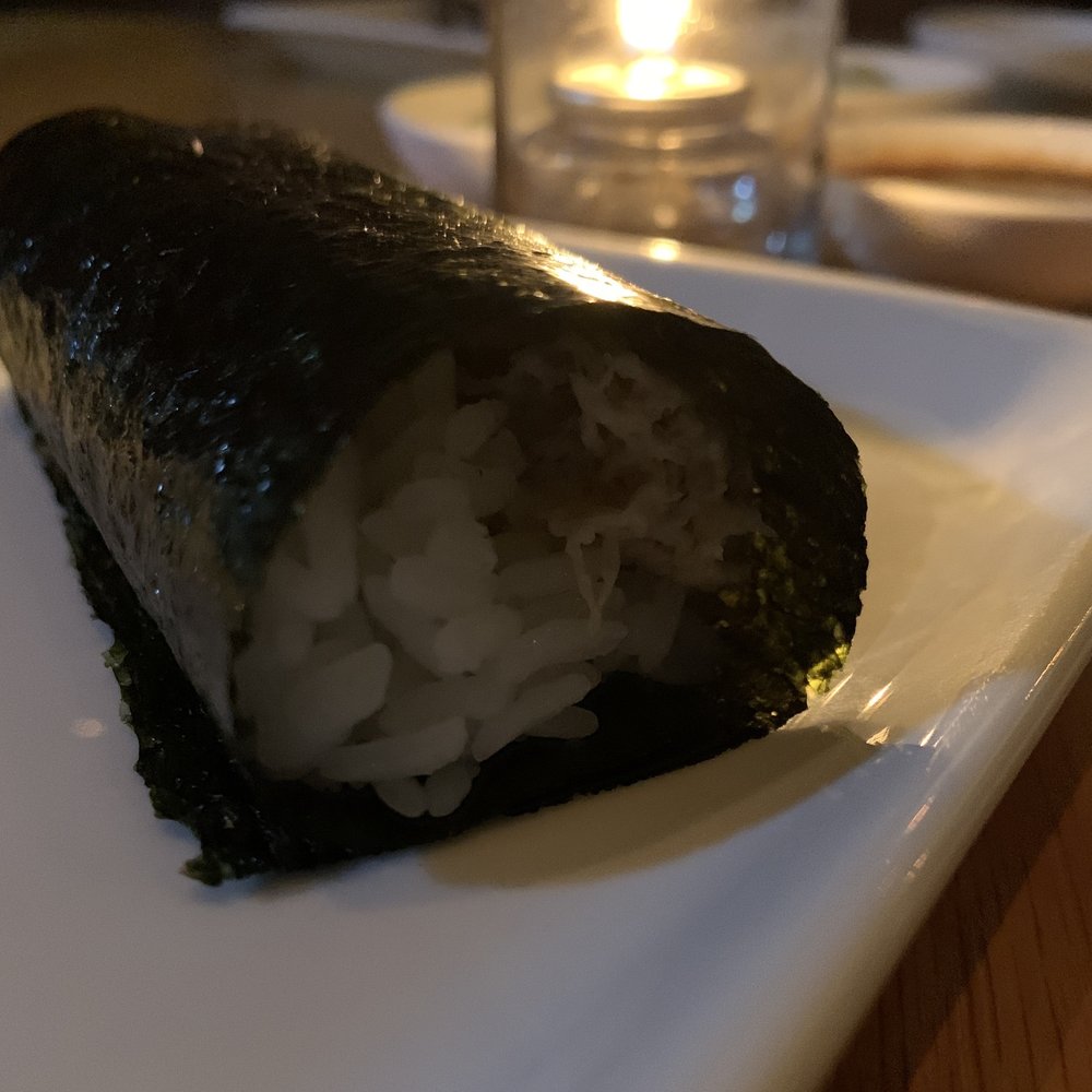 SUGARFISH | Pasadena - Blue and Dungeness Crab Hand Roll - Japanese Near Me - Pasadena, California SUGARFISH | Pasadena - Blue and Dungeness Crab Hand Roll - Japanese Near Me - Pasadena, California