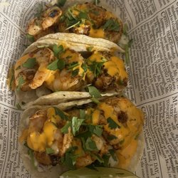 Macho's Munchies - Boom boom shrimp tacos