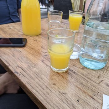 Carroll Place - Carafe of mimosa - Italian Near Me - New York, New York