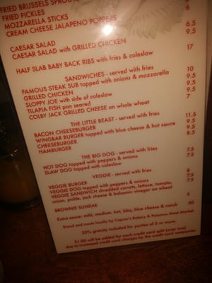 Menu photo 8 The Wing Bar Brooklyn, NY Menu photo 8 The Wing Bar Brooklyn, NY