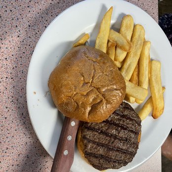 Seabrisa's Eatery - Plane burger n steak fries for wife - Seafood Near Me - Hollister, California Seabrisa's Eatery - Plane burger n steak fries for wife - Seafood Near Me - Hollister, California