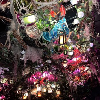 Voodoo Bayou - Beautiful ceiling decor inside Roka Hula a speakeasy restaurant located inside Voodoo. - Cocktail Bars Near Me - Orlando, Florida Voodoo Bayou - Beautiful ceiling decor inside Roka Hula a speakeasy restaurant located inside Voodoo. - Cocktail Bars Near Me - Orlando, Florida