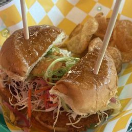 Japanese burger Japanese burger
