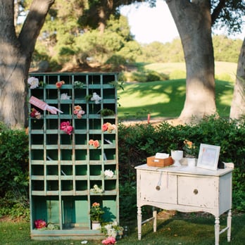 Amorology Weddings - Our "guestbook" - a vintage table with custom stationary next to an old fashioned mailbox for guests to "mail' advice and wishes - Wedding Planning Near Me - San Marcos, California Amorology Weddings - Our "guestbook" - a vintage table with custom stationary next to an old fashioned mailbox for guests to "mail' advice and wishes - Wedding Planning Near Me - San Marcos, California