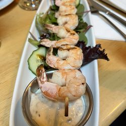 The Grange - Grilled prawn skewer