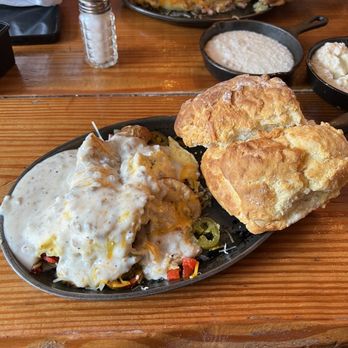 Two Cracked Eggs Cafe - white trash hash - Breakfast & Brunch Near Me - Savannah, Georgia