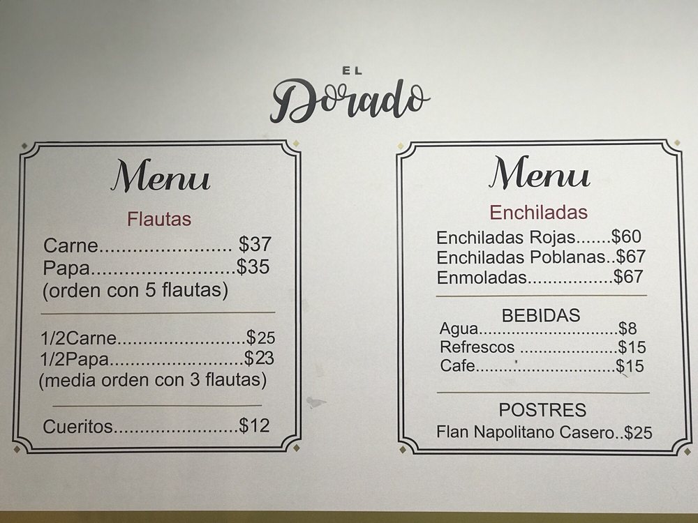 El Dorado Flautas
