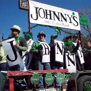Johnny's Irish Pub - Johnnys float at the St. Paddy's Day Parade - Venues & Event Spaces Near Me - Rochester, New York Johnny's Irish Pub - Johnnys float at the St. Paddy's Day Parade - Venues & Event Spaces Near Me - Rochester, New York