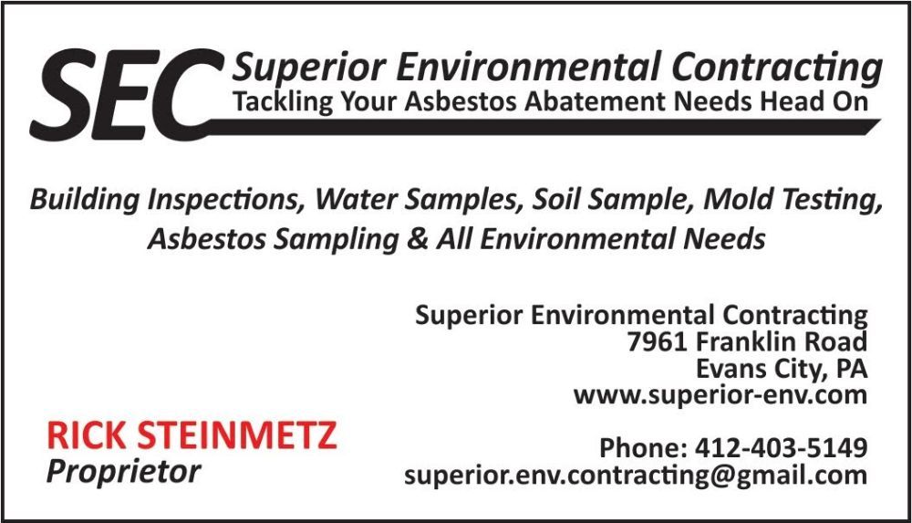 Superior Environmental Contracting - mold inspector in Evans City, PA