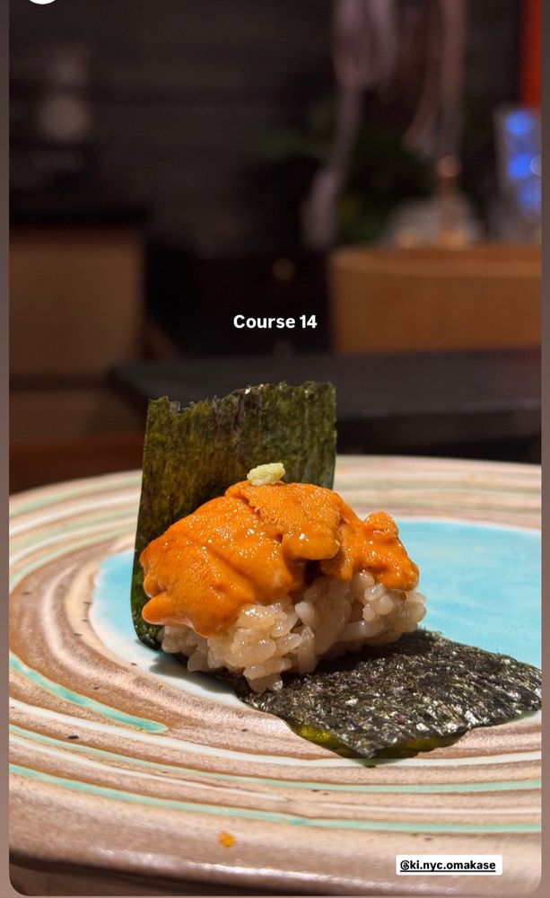 Food from Ki Omakase