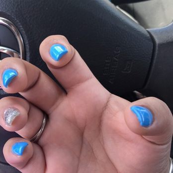 Luxe Nail - So thick and sloppy. - Nail Salons Near Me - Tucson, Arizona Luxe Nail - So thick and sloppy. - Nail Salons Near Me - Tucson, Arizona