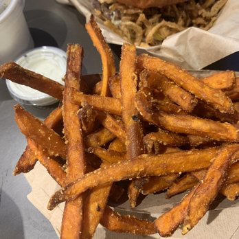 The Stand - American Classics Redefined - Sweet potato fries - New American Near Me - Irvine, California The Stand - American Classics Redefined - Sweet potato fries - New American Near Me - Irvine, California