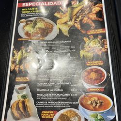 Menu July 2023