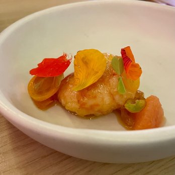 Kato - Spot prawn, kumquat (3/27/2021) - Taiwanese Near Me - Los Angeles, California Kato - Spot prawn, kumquat (3/27/2021) - Taiwanese Near Me - Los Angeles, California