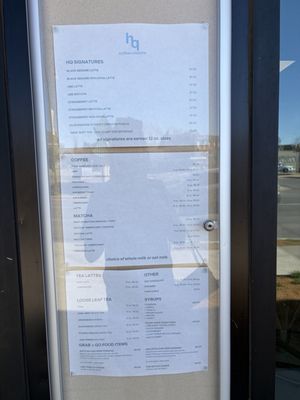 Menu photo 1 HQ Coffee Oklahoma City, OK Menu photo 1 HQ Coffee Oklahoma City, OK