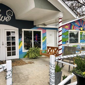 The Hive - Outside front - Cafes Near Me - Austin, Texas The Hive - Outside front - Cafes Near Me - Austin, Texas