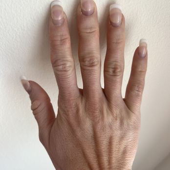 Colome Nails - 7 weeks after nail appointment! Minus grow out, still in perfect condition! - Nail Salons Near Me - New York, New York