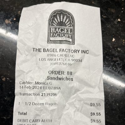 The Bagel Factory by null