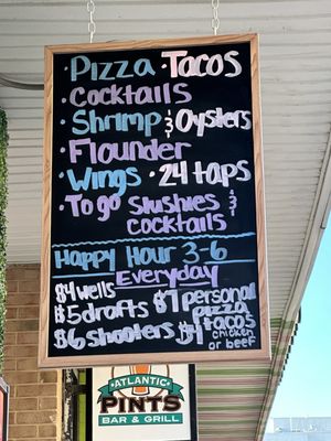 Menu photo 1 Atlantic Pints Virginia Beach, VA