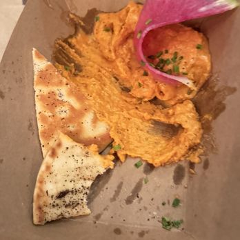 Burial Beer - Roasted red pepper hummus - Breweries Near Me - Asheville, North Carolina