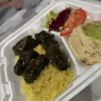 Five Boroughs Restaurant - Stuff grape leaf platter - Pizza Near Me - Portsmouth, Virginia